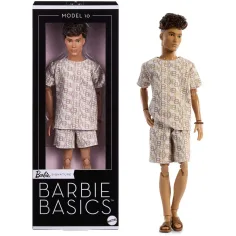 Barbie: Signature Basics Neutral Collection 10 Ken zbirateljska lutka - Mattel