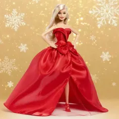 Barbie: Signature Holiday 2026 zbirateljska lutka z blond lasmi, 32 cm - Mattel slika 5