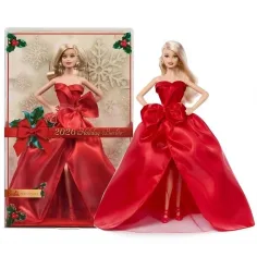 Barbie: Signature Holiday 2026 zbirateljska lutka z blond lasmi, 32 cm - Mattel