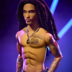 Barbie: Signature Kenbassadors Lenny Kravitz zbirateljska lutka 33 cm - Mattel slika 2