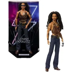 Barbie: Signature Kenbassadors Lenny Kravitz zbirateljska lutka 33 cm - Mattel