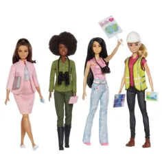 Barbie: Skupaj za Zemljo 4-delni paket kariernih lutk - Mattel slika 4