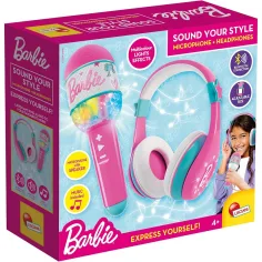 Barbie Sound Your Style set s slušalkami in mikrofonom - Lisciani