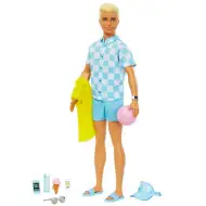 Barbie The Movie: Ken Beach lutka z opremo za plažo - Mattel