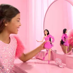 Barbie: Trendy prijateljice - Deklica s črnimi lasmi - Mattel slika 3