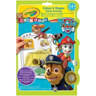 Barvalni in delovni zvezek Tačke na patrulji - Crayola