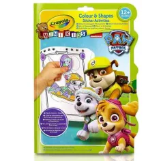 Paw Patrol barvna in delovna zvezek - Crayola