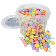 PlayBox: Barvni mozaik 15mm kroglic 350 kosov v vedru