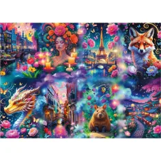 Barvni svet premium 8000 delni puzzle – Trefl slika 2