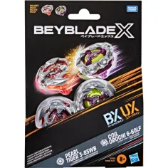 Beyblade X Pearl Tiger 3-85WB in Coil Orochi 6-60LF vrteča set - Hasbro
