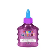Bleščeče tekoče iskreče magenta lepilo 88ml - Carioca