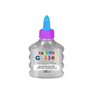 Bleščeče tekoče iskreče srebrno lepilo 88ml - Carioca