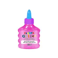 Bleščeče tekoče neon pink lepilo 88ml - Carioca