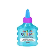 Bleščeče tekoče neon svetlo modro lepilo 88ml - Carioca