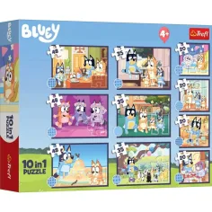 Bluey 10v1 sestavljanka - Trefl slika 1