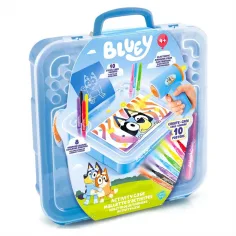 Bluey Airbrush Art poster ustvarjalni set v kovčku