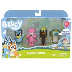 Bluey: Bluey in prijatelji komplet figuric 4 kos slika 1