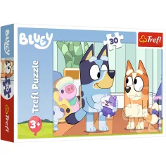 Bluey čas igre 30kosov puzzle - Trefl