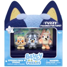 Bluey Fuzzies 3-delni set - Onesies slika 1
