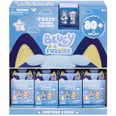 Bluey Fuzzies presenečenje figuric 2 kosi set – več vrst 1 kos slika 1