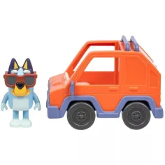 Bluey igrača set - Bluey in njegov 4x4 avto slika 3