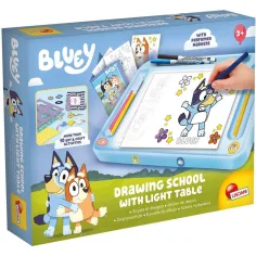 Bluey Učiteljska zbirka z osvetljenim risalnim tablom – Lisciani