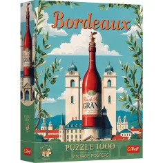 Bordeaux Francija 1000-delni premium puzzle - Trefl