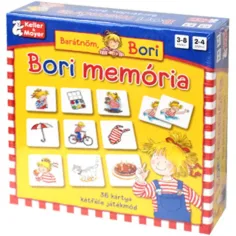 Bori spomin spretnostni razvojni družabna igra