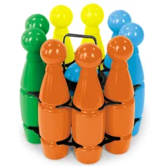 Bowling set s 9 figuricami, 2 žogama 25cm