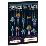 Brezčrtni zvezek A/5 20-32 Ars Una: Space Race