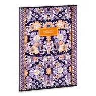 Brezčrtni zvezek A4 z dodatnimi sponkami Ars Una: Catalina Estrada Flower Lili