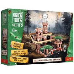 Brick Trick gradimo iz kock: Vojaška baza 340-delni gradbeni set - Trefl slika 1