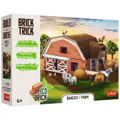 Brick Trick gradimo iz opeke: Kmetija 130-delni gradbeni set - Trefl slika 1