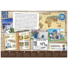 Brick Trick gradimo iz opeke: Santorini 210 delni gradbeni set - Trefl slika 2