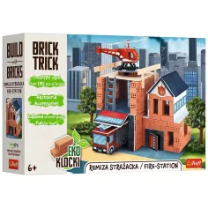 Brick Trick iz opeke gradimo: Gasilska služba 190 delni gradbeni set - Trefl slika 1