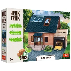Brick Trick iz opeke gradimo: Hišica z garažo 290 delni gradbeni set - Trefl slika 1