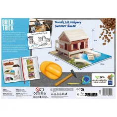 Brick Trick iz opeke gradimo: Poletna hiša 120 delni gradbeni set - Trefl slika 2