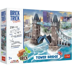 Brick Trick iz opeke gradimo: Tower Bridge 290 delni gradbeni set - Trefl slika 1