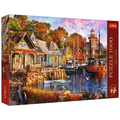 Čajni čas Obmorski kotiček 1000-delni premium puzzle - Trefl slika 1