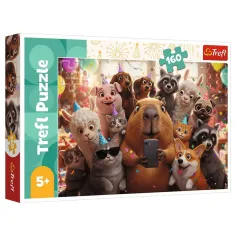 Capybara selfie 160-delni puzzle - Trefl slika 1