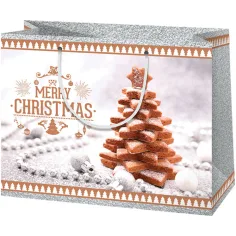 Cardex: Okraskasta božična velika darilna torba 26x13x33cm