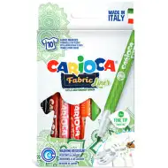 Carioca: Fabric Liner 10-delni komplet tekstilnih flomastrov