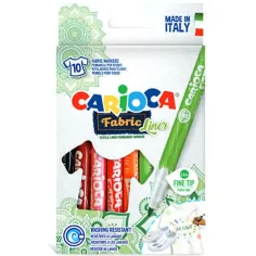 Carioca: Tkaninski podložek tekstilni filc set 10 kosov