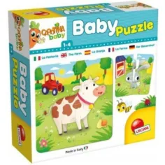 Carotina Baby: Puzzle živali na kmetiji