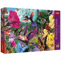 Čas za čaj Ptica vrt 1000-delni premium puzzle - Trefl slika 1