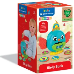 Clementoni baby: Montessori ptica varčevanja za razvoj spretnosti