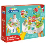 Clementoni: Clemmy Komplet igralne mize z mehkimi gradbenimi kockami