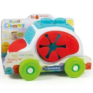 Clemmy 8-delni komplet mehkih avtomobilskih gradbenih kock - Clementoni