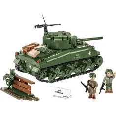 COBI: M4A1 Sherman tank gradbena igra (3126) slika 2