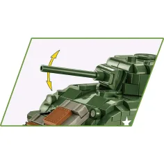 COBI: M4A1 Sherman tank gradbena igra (3126) slika 3